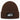 Hundekopf Cavalier King Charles Spaniel – Rippstrick-Beanie in Braun, Ansicht 1 #farbe_braun