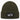 Hundekopf Boston Terrier – Rippstrick-Beanie in Olive, Ansicht 1 #farbe_olive
