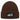Hundekopf Dackel – Rippstrick-Beanie in Braun, Ansicht 1 #farbe_braun