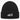 Hundekopf Dackel – Rippstrick-Beanie in Schwarz, Ansicht 1 #farbe_schwarz