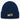 Hundekopf Französische Bulldogge – Rippstrick-Beanie in Navy, Ansicht 1 #farbe_navy
