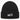 Hundekopf Französische Bulldogge – Rippstrick-Beanie in Schwarz, Ansicht 1 #farbe_schwarz