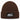 Hundekopf Mops – Rippstrick-Beanie in Braun, Ansicht 1 #farbe_braun