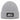 Hundekopf Mops – Rippstrick-Beanie in Grau meliert, Ansicht 1 #farbe_grau-meliert