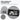 Hundekopf Mops – Rippstrick-Beanie in Grau meliert, Ansicht 2 #farbe_grau-meliert