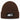 Hundekopf Malteser – Rippstrick-Beanie in Braun, Ansicht 1 #farbe_braun