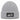 Hundekopf Rottweiler – Rippstrick-Beanie in Grau meliert, Ansicht 1 #farbe_grau-meliert