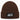Hundekopf Schäferhund – Rippstrick-Beanie in Braun, Ansicht 1 #farbe_braun
