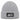 Hundekopf Schäferhund – Rippstrick-Beanie in Grau meliert, Ansicht 1 #farbe_grau-meliert