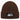 Hundekopf Siberian Husky – Rippstrick-Beanie in Braun, Ansicht 1 #farbe_braun