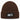 Hundekopf Yorkshire Terrier – Rippstrick-Beanie in Braun, Ansicht 1 #farbe_braun