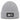 Hundekopf Yorkshire Terrier – Rippstrick-Beanie in Grau meliert, Ansicht 1 #farbe_grau-meliert