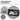 Hundekopf Zwergspitz – Rippstrick-Beanie in Grau meliert, Ansicht 2 #farbe_grau-meliert