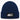 Hundekopf Zwergspitz – Rippstrick-Beanie in Navy, Ansicht 1 #farbe_navy