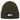 Hundekopf Zwergspitz – Rippstrick-Beanie in Olive, Ansicht 1 #farbe_olive