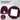 Herz und Kreuz – Soft Beanie in Bordeaux, Ansicht 2 #farbe_bordeaux