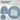 Chaos Queen – Soft Beanie in Himmelblau, Ansicht 2 #farbe_himmelblau