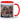 Personalisierte Fototasse mit Wunschtext in Rot – Ansicht 01 #farbe_rot